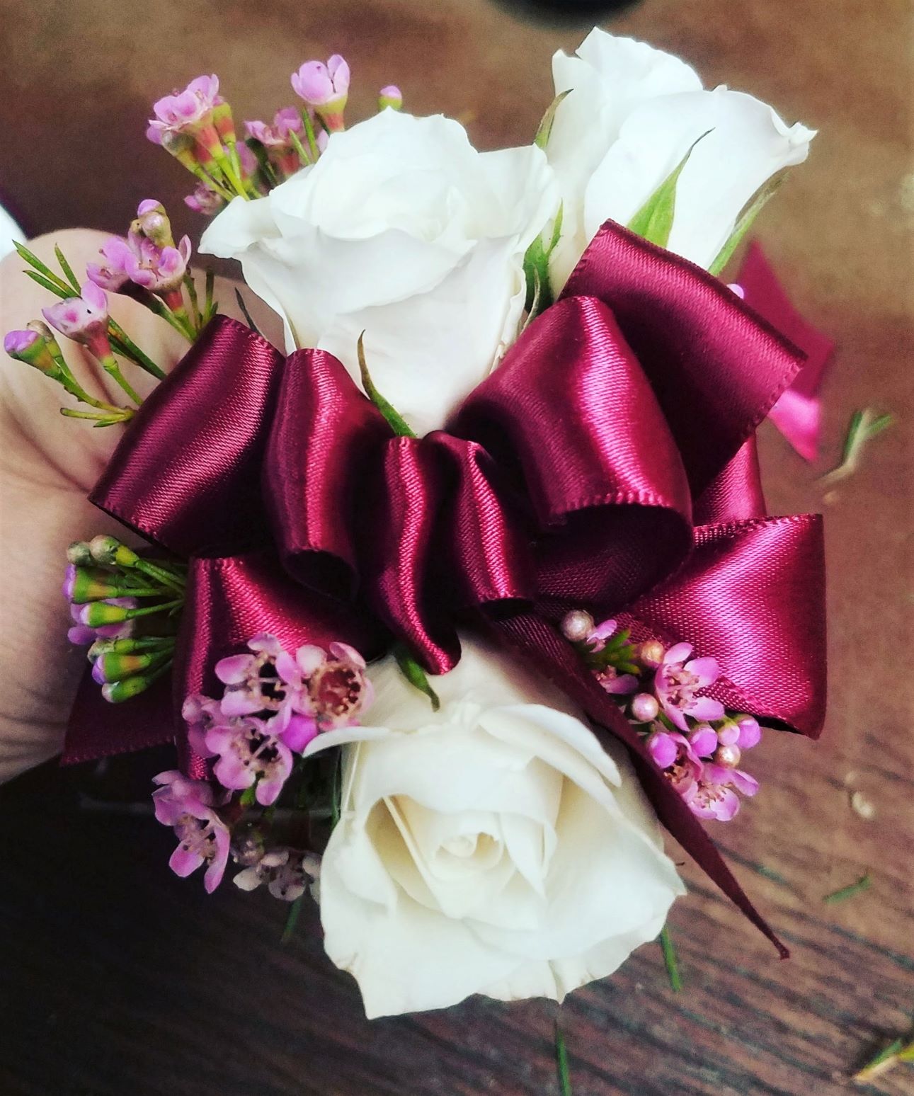 Sweetheart Rose Corsage